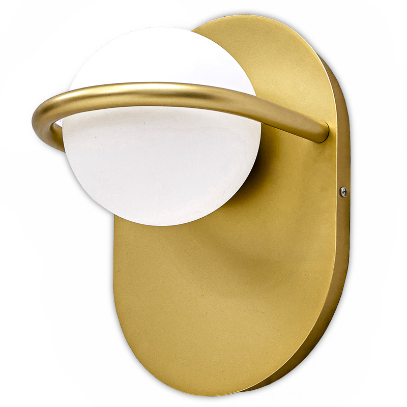 Бра Gold Holds Ball Sconces Золотой Белый в Рязани | Loft Concept 