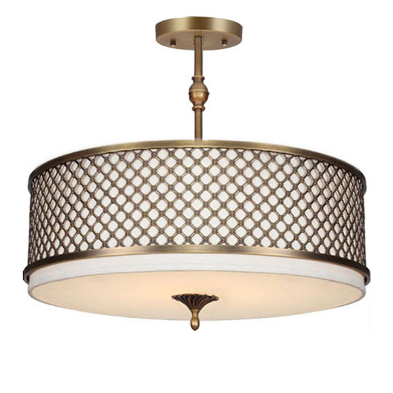 Люстра Kahir Classic Chandelier Латунь Белый Люстра Kahir Classic Chandelier Латунь Белый в Рязани | Loft Concept