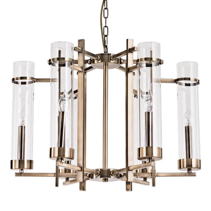 Люстра Giuliano Light Bronze Бронза Прозрачный Люстра Giuliano Light Bronze Бронза Прозрачный в Рязани | Loft Concept
