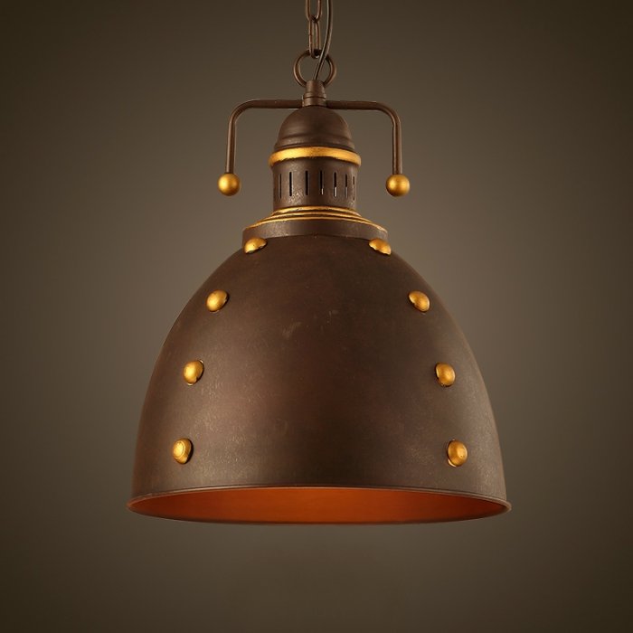 Подвесной светильник Stout Helmet #1 Коричневый Подвесной светильник Stout Helmet #1 Коричневый в Рязани | Loft Concept