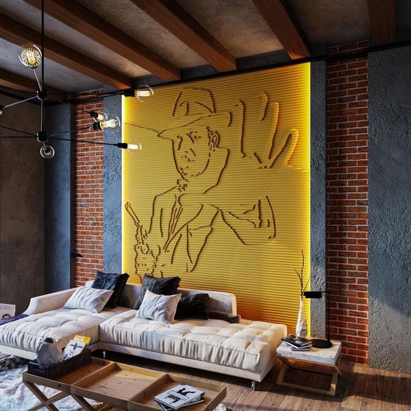 Барельеф AL CAPONE Барельеф AL CAPONE в Рязани | Loft Concept