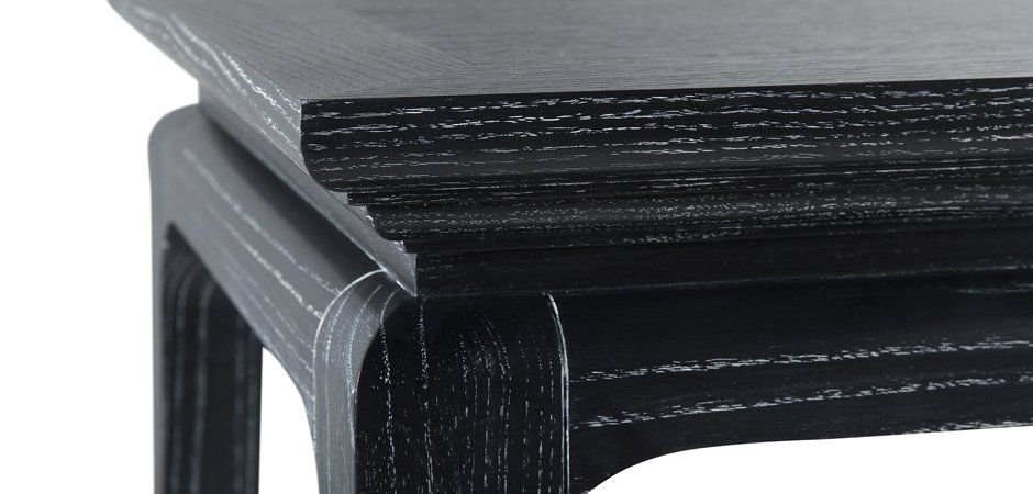 Приставной стол Black Curved Приставной стол Black Curved - Loft-Concept в Рязани