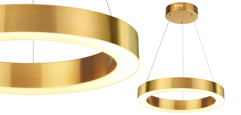 Люстра Gold Ribbon Ring Люстра Gold Ribbon Ring - Loft-Concept в Рязани