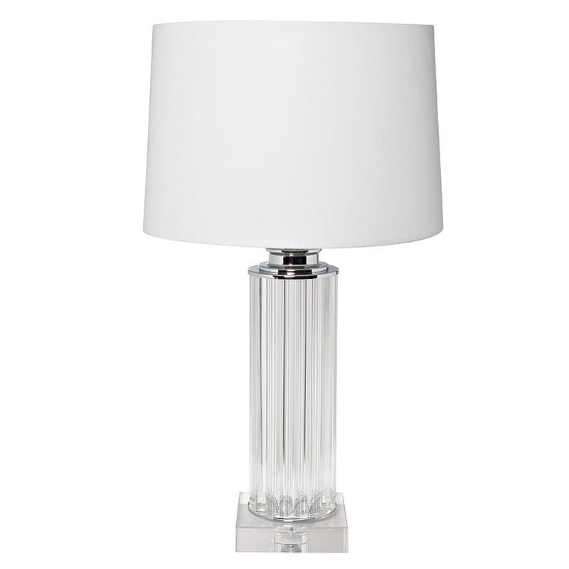 Настольная лампа Arlette Table Lamp Хром Светло-серый Настольная лампа Arlette Table Lamp Хром Светло-серый в Рязани | Loft Concept