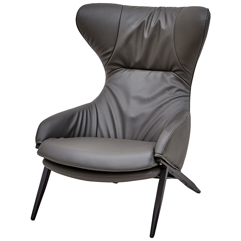 Кресло Akamu Chair Черный Графит Кресло Akamu Chair Черный Графит в Рязани | Loft Concept