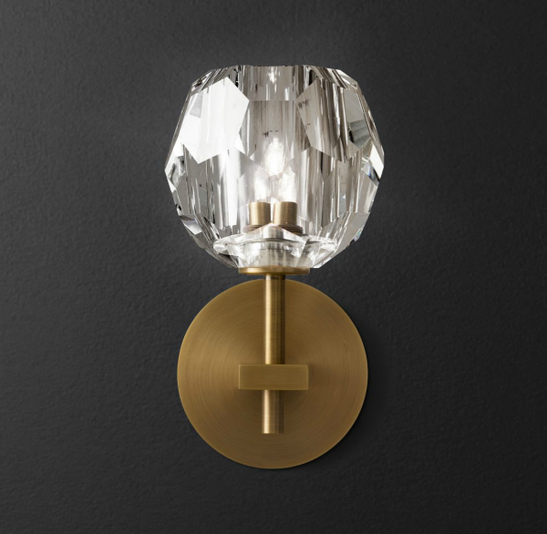Бра RH Boule de Cristal Single Sconce Brass Латунь Бра RH Boule de Cristal Single Sconce Brass Латунь в Рязани | Loft Concept