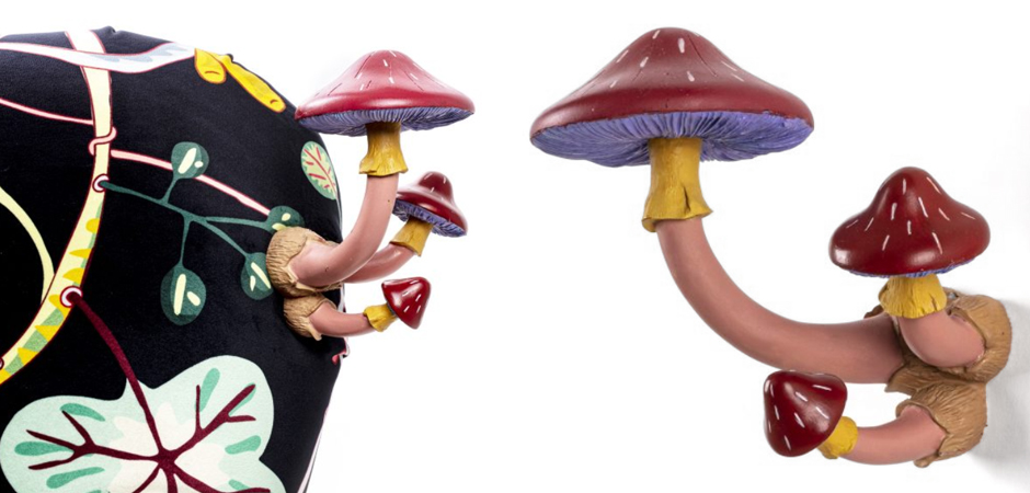 Аксессуар Seletti Hangers Mushroom Coloured Аксессуар Seletti Hangers Mushroom Coloured - Loft-Concept в Рязани