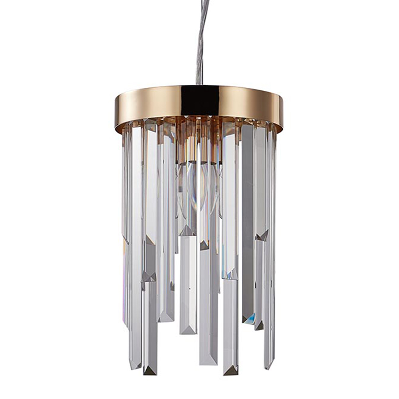 Подвесной светильник Bennett Pendant Lamp Золотой Прозрачный Подвесной светильник Bennett Pendant Lamp Золотой Прозрачный в Рязани | Loft Concept