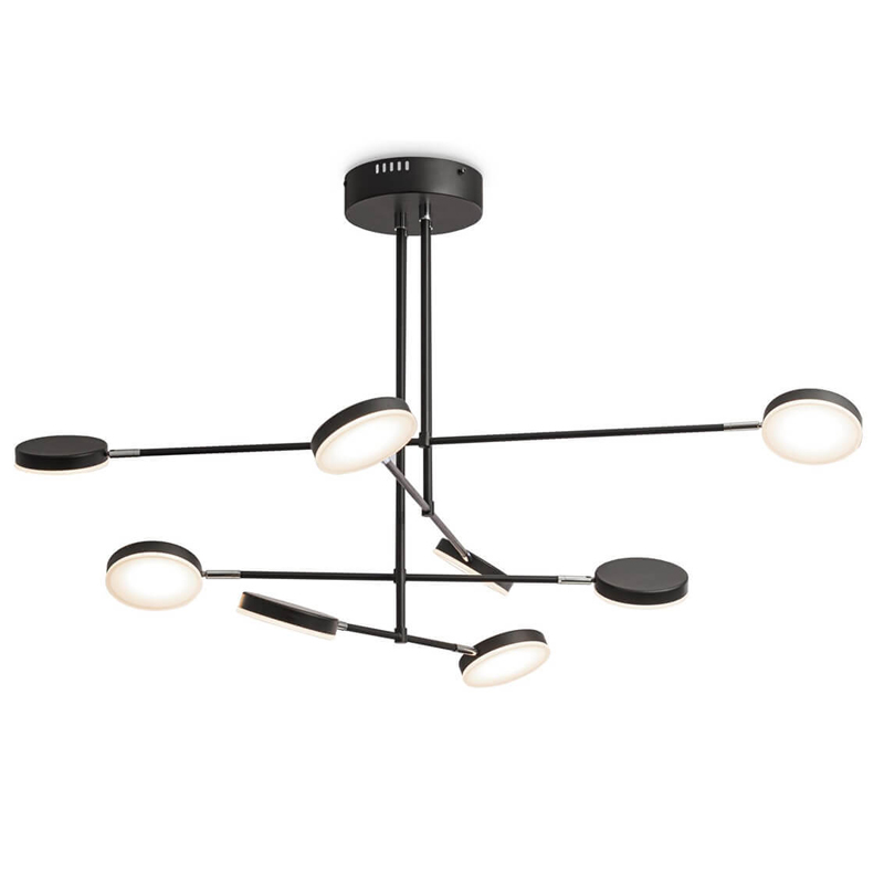 Люстра Maxine Light Chandelier 107 Черный Белый в Рязани | Loft Concept 