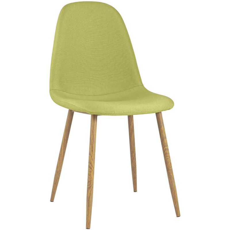 Стул Archie Chair Ткань Рогожка Лайм Лайм Древесина Стул Archie Chair Ткань Рогожка Лайм Лайм Древесина в Рязани | Loft Concept