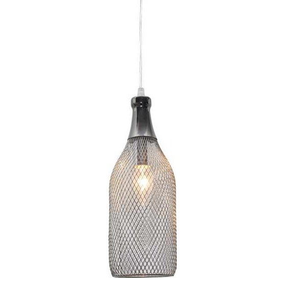 Подвесной светильник Loft Grid Pendant Tall Chrome Хром Подвесной светильник Loft Grid Pendant Tall Chrome Хром в Рязани | Loft Concept