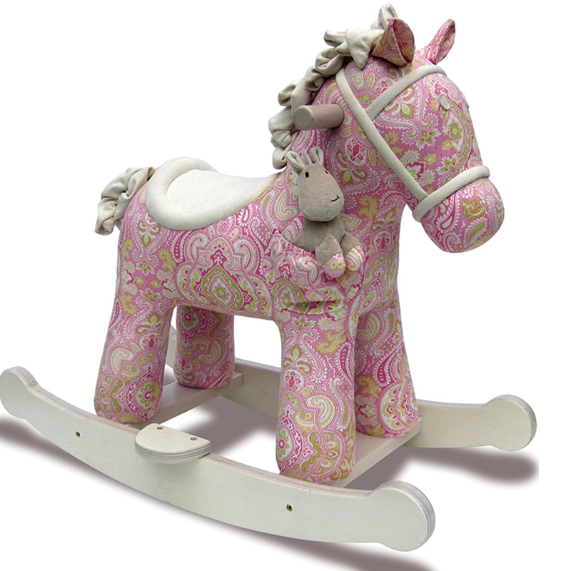 Лошадка-качалка розовая Kaylee Pony Розовый Лошадка-качалка розовая Kaylee Pony Розовый в Рязани | Loft Concept