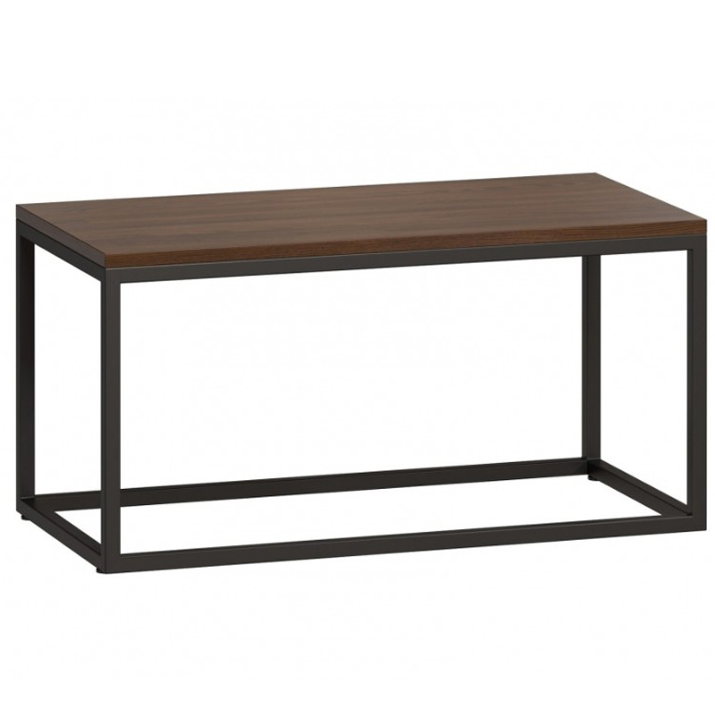 Кофейный стол Industrial Oak Philomel Coffee Table Коричневый Черный Кофейный стол Industrial Oak Philomel Coffee Table Коричневый Черный в Рязани | Loft Concept