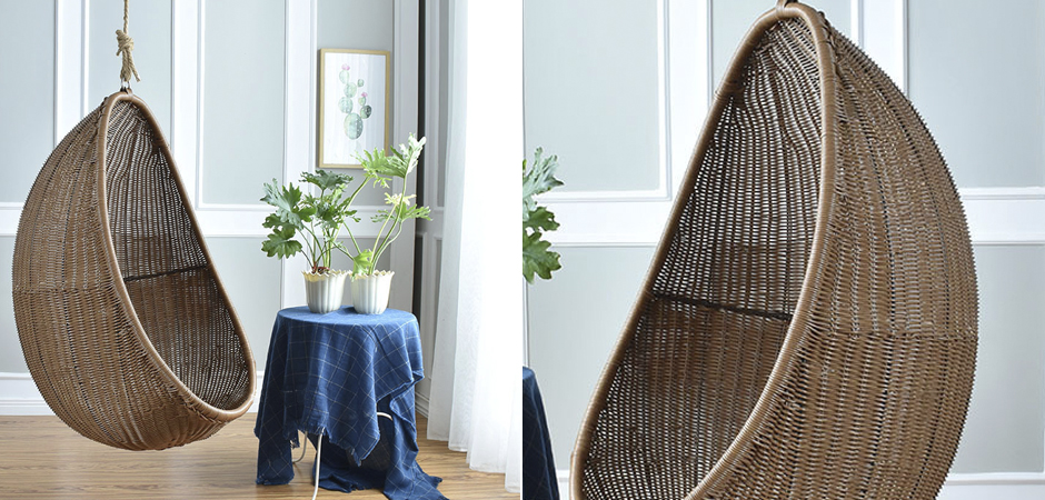 Кресло Wicker Egg Chair Кресло Wicker Egg Chair - Loft-Concept в Рязани