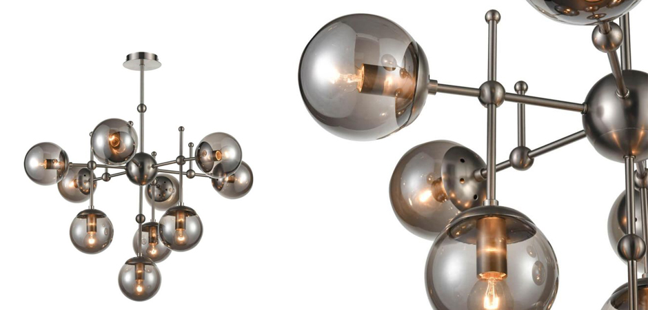 Люстра Smoke Balls Chandelier 10 Люстра Smoke Balls Chandelier 10 - Loft-Concept в Рязани