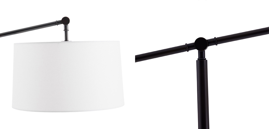 Торшер Arteriors NEWARK FLOOR LAMP Black Торшер Arteriors NEWARK FLOOR LAMP Black - Loft-Concept в Рязани