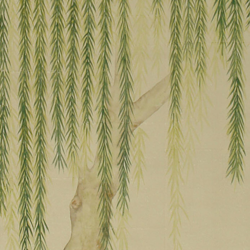 Обои ручная роспись Willow Original colourway on Statue India tea paper Обои ручная роспись Willow Original colourway on Statue India tea paper в Рязани | Loft Concept