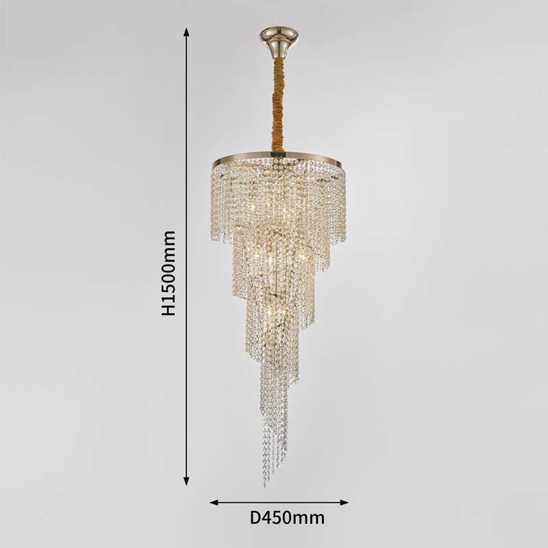 Хрустальная люстра Crystal Art Bronze D45 см Хрустальная люстра Crystal Art Bronze D45 см в Рязани