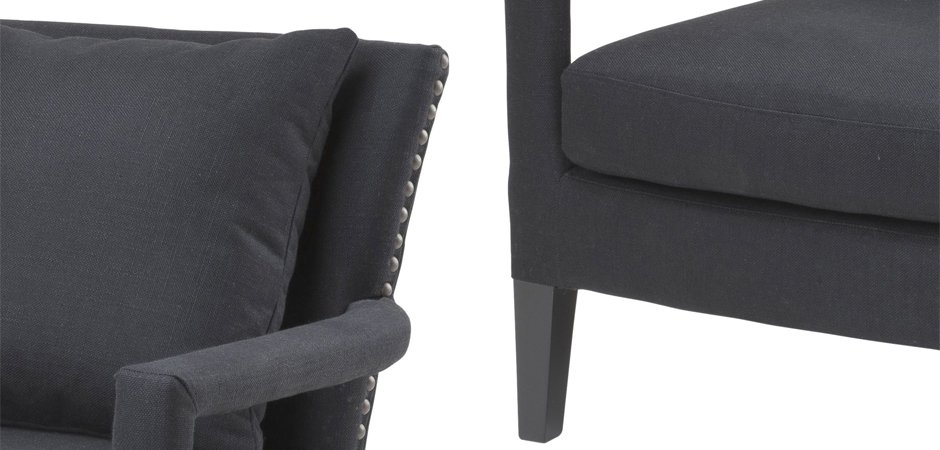 Кресло Eichholtz Chair Gregory Black Кресло Eichholtz Chair Gregory Black - Loft-Concept в Рязани