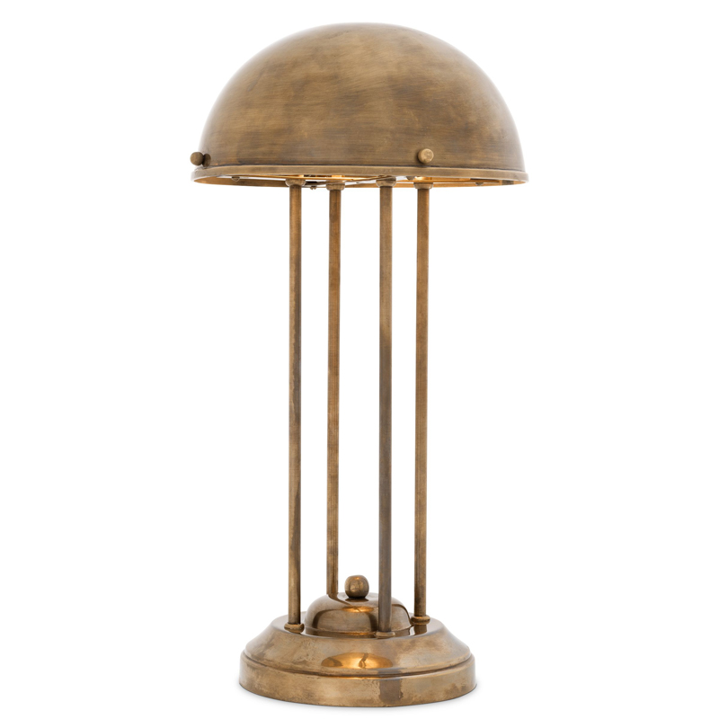Настольная лампа Eichholtz Desk Lamp Livre Винтажная латунь Настольная лампа Eichholtz Desk Lamp Livre Винтажная латунь в Рязани | Loft Concept