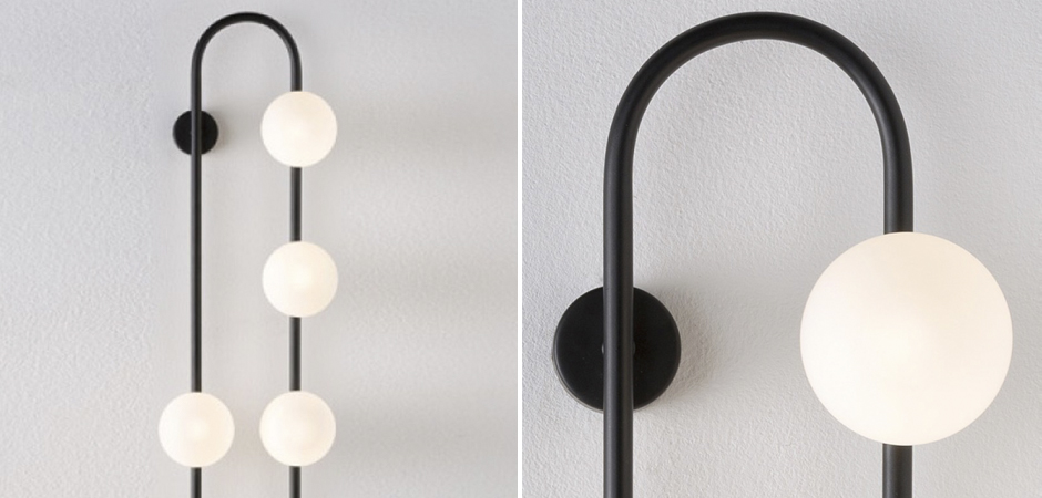 Бра HOOP WALL Lamp Black 6 Бра HOOP WALL Lamp Black 6 - Loft-Concept в Рязани