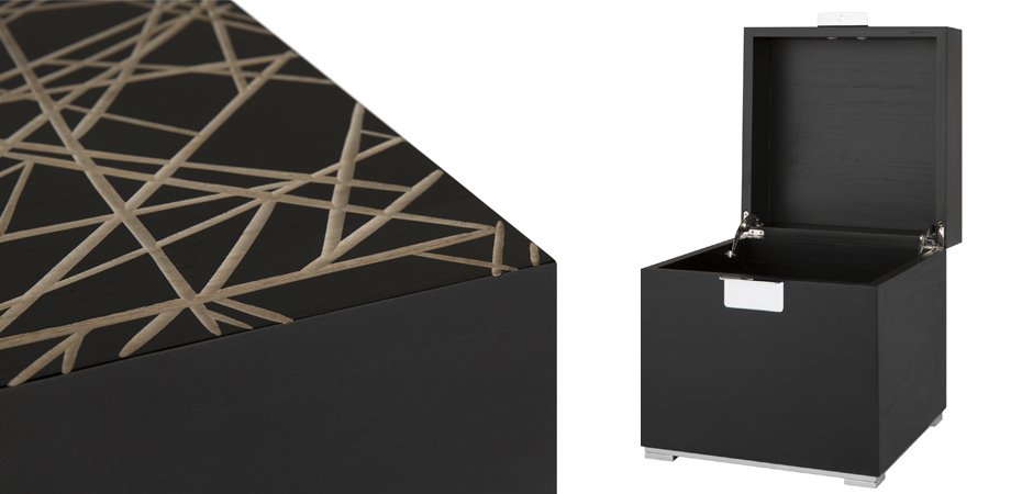 Сундук Silver Buckle Cube Сундук Silver Buckle Cube - Loft-Concept в Рязани