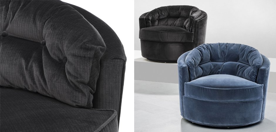 Кресло Eichholtz Chair Recla Black Кресло Eichholtz Chair Recla Black - Loft-Concept в Рязани
