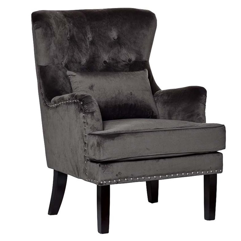 Кресло Stony Brook Chair Gray Серый Кресло Stony Brook Chair Gray Серый в Рязани | Loft Concept