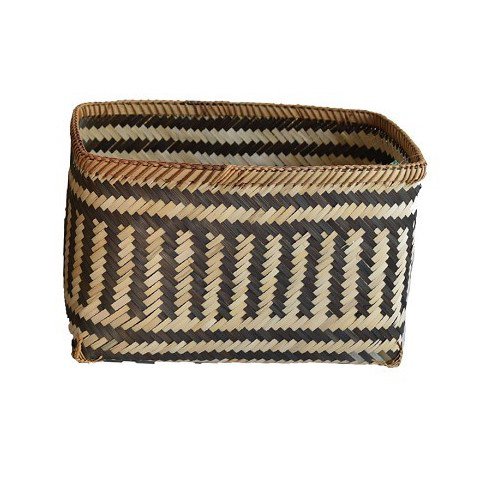 Корзина Wicker Basket Бежево-серый Корзина Wicker Basket Бежево-серый в Рязани | Loft Concept