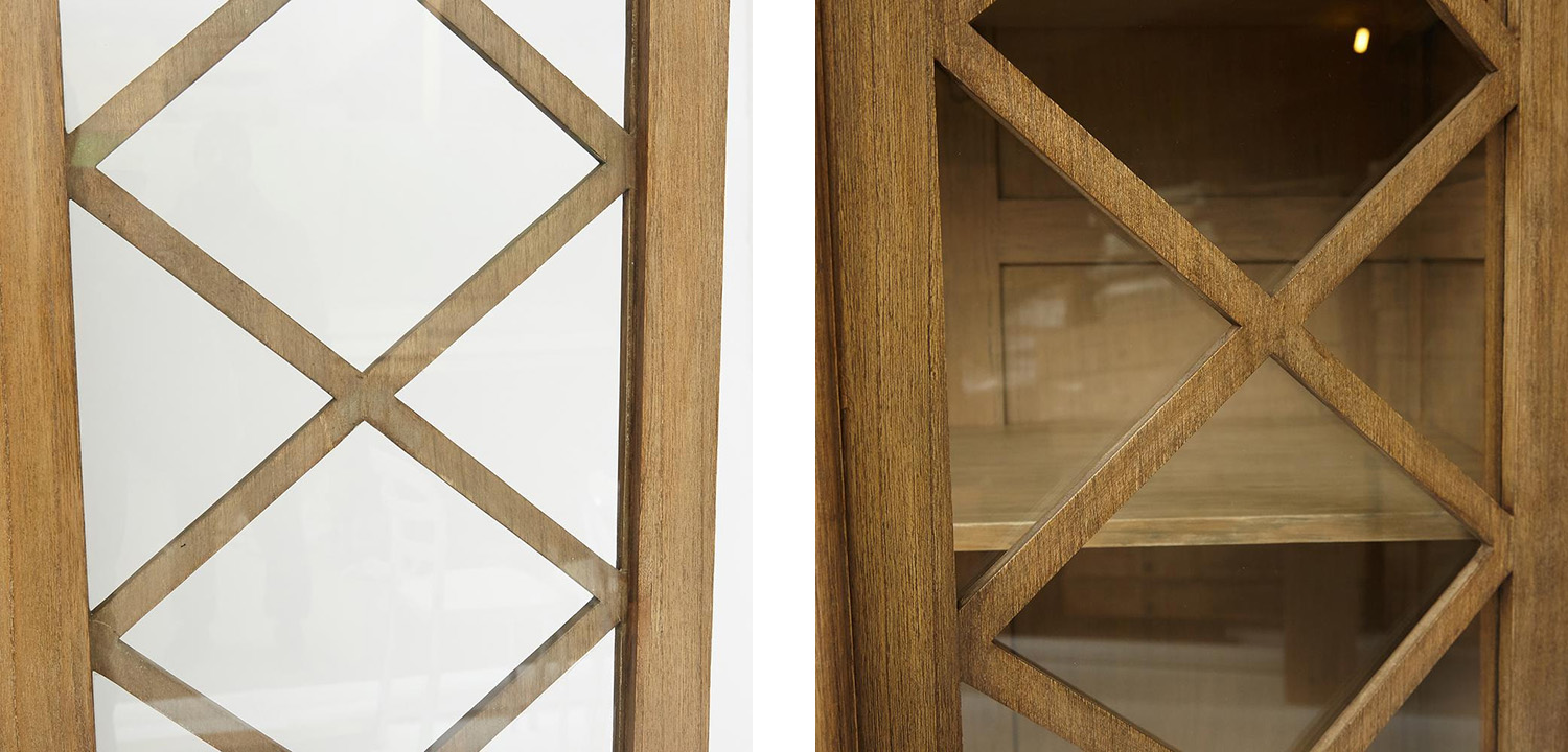 Витрина Provence Jacob Showcase with crosses - фото №2