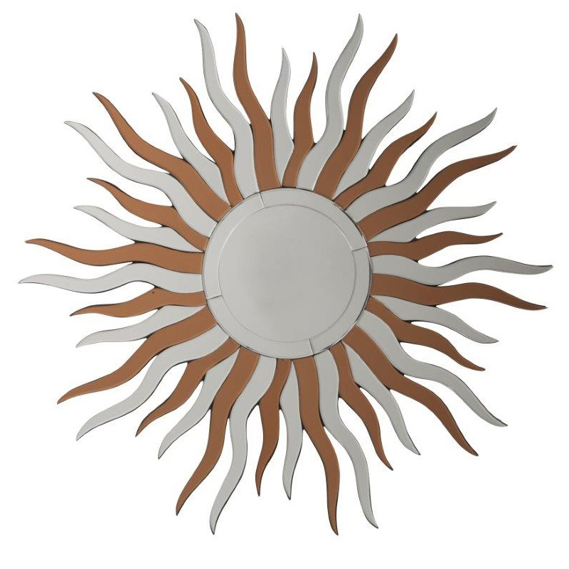 Зеркало-солнце Rays of Flame Бронза Зеркало-солнце Rays of Flame Бронза в Рязани | Loft Concept