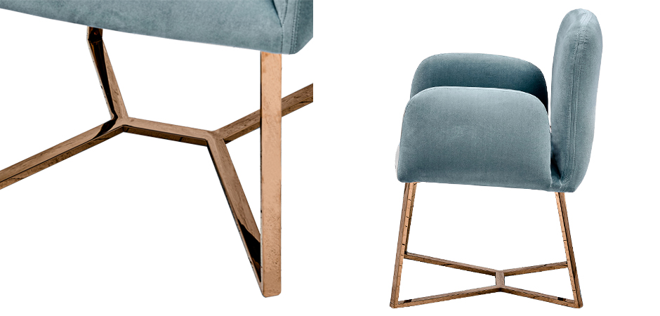 Стул Clifford Stool Pastel Blue - фото №1