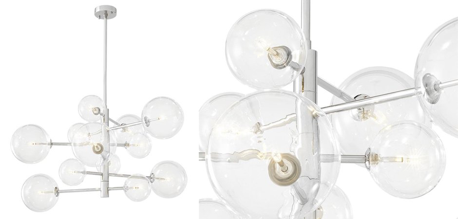 Люстра Chandelier Argento S Nickel Люстра Chandelier Argento S Nickel - Loft-Concept в Рязани