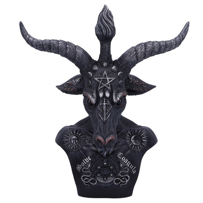 Статуэтка Baphomet Bust Черный Статуэтка Baphomet Bust Черный в Рязани | Loft Concept