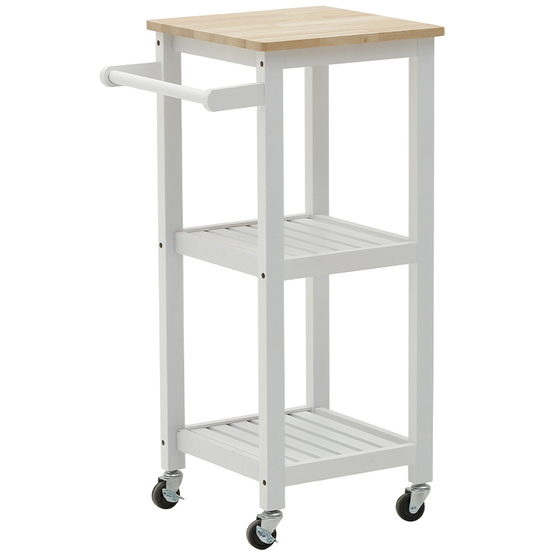 Стол для сервировки Jarod Wood Serving Table Белый Древесина Стол для сервировки Jarod Wood Serving Table Белый Древесина в Рязани | Loft Concept