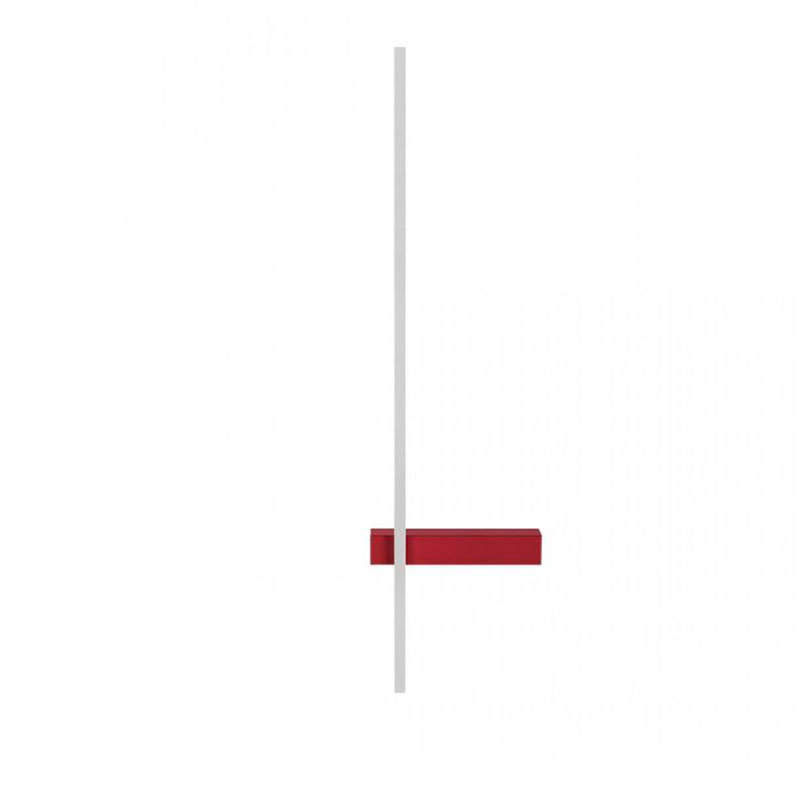 Бра светодиодное Trumpet Tube Red bottom Белый Красный Бра светодиодное Trumpet Tube Red bottom Белый Красный в Рязани | Loft Concept
