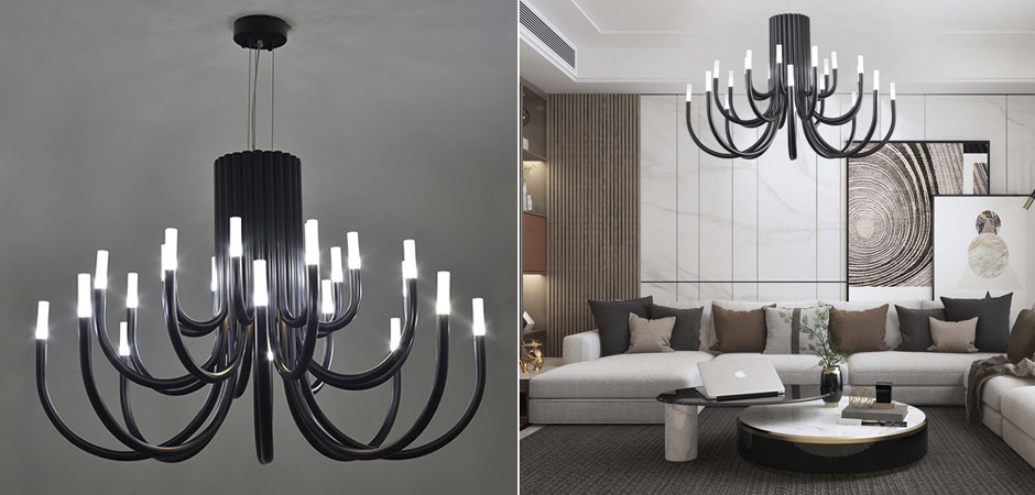 Люстра PALMA BY ALMA LIGHT Black Люстра PALMA BY ALMA LIGHT Black - Loft-Concept в Рязани