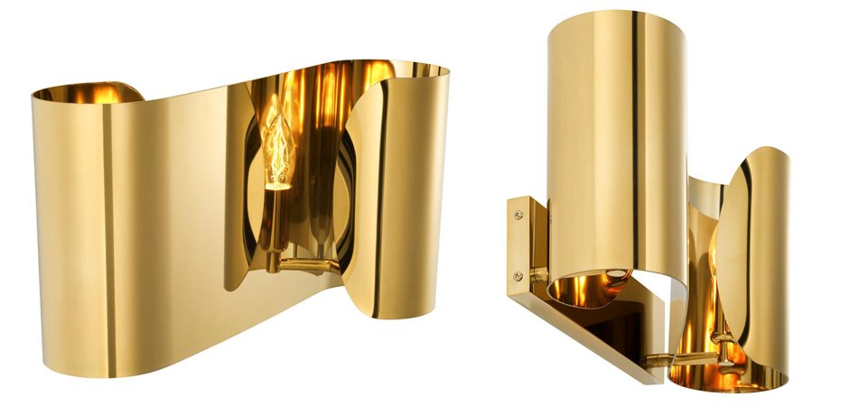 Бра Wall Lamp Crawley Gold Бра Wall Lamp Crawley Gold - Loft-Concept в Рязани