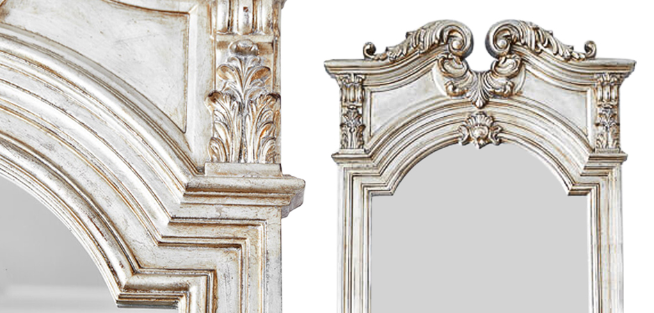 Зеркало Lupescu Mirror White Зеркало Lupescu Mirror White - Loft-Concept в Рязани