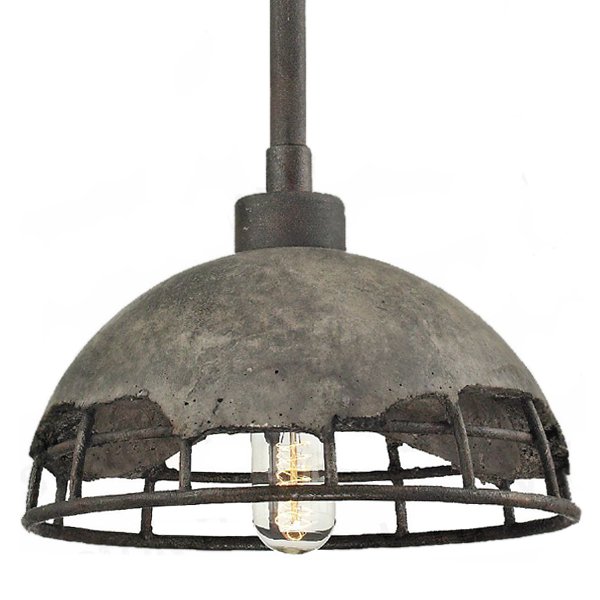 Подвесной светильник Stone industrial lamp Серый (Gray) Подвесной светильник Stone industrial lamp Серый (Gray) в Рязани | Loft Concept