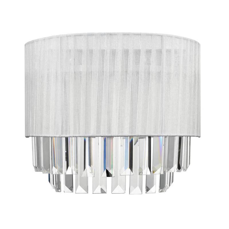 Бра Laurella Sconce Прозрачный (Transparent) Хром Бра Laurella Sconce Прозрачный (Transparent) Хром в Рязани | Loft Concept