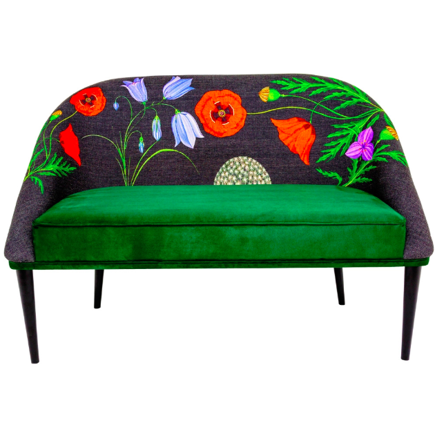 Диван Sofa poppies Зеленый Диван Sofa poppies Зеленый в Рязани | Loft Concept