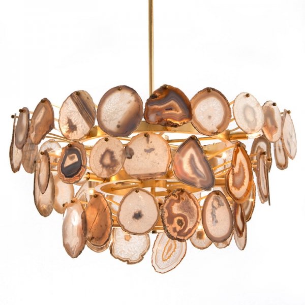 Люстра Agate Burst Chandelier 3 Round Люстра Agate Burst Chandelier 3 Round в Рязани | Loft Concept