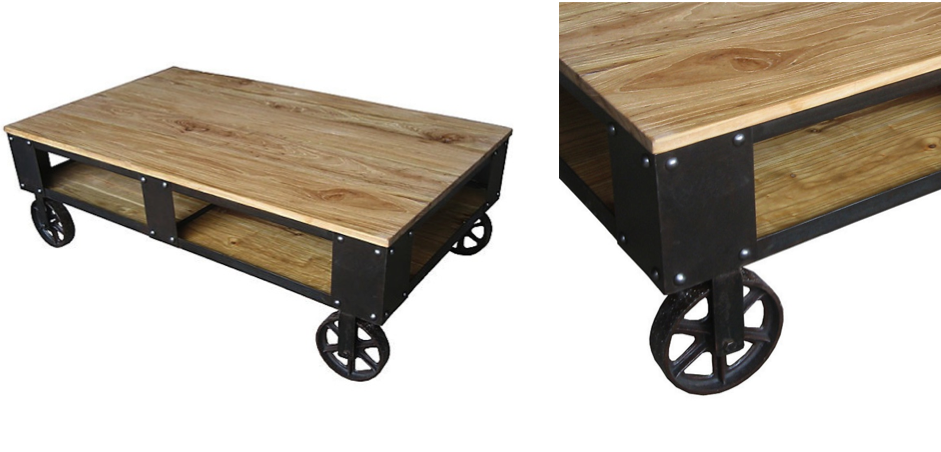 Кофейный стол Rolling Coffee Table Кофейный стол Rolling Coffee Table - Loft-Concept в Рязани