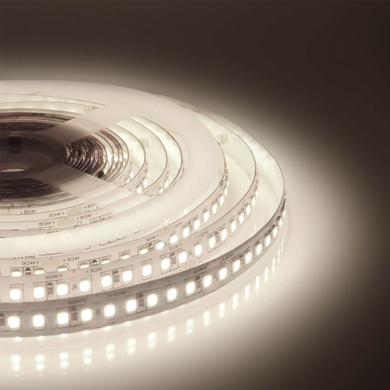 Светодиодная лента 18W/m 168Led/m 2835SMD теплый белый Белый Светодиодная лента 18W/m 168Led/m 2835SMD теплый белый Белый в Рязани | Loft Concept