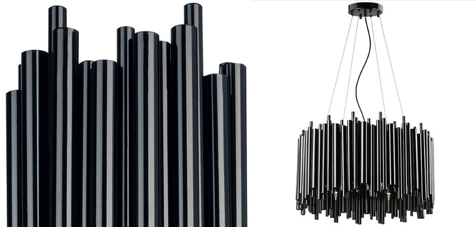 Люстра Delightfull Brubeck Chandelier Black Metal 60 Люстра Delightfull Brubeck Chandelier Black Metal 60 - Loft-Concept в Рязани