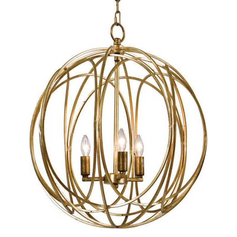 Люстра Golden Sphere Chandelier Золотой Люстра Golden Sphere Chandelier Золотой в Рязани | Loft Concept