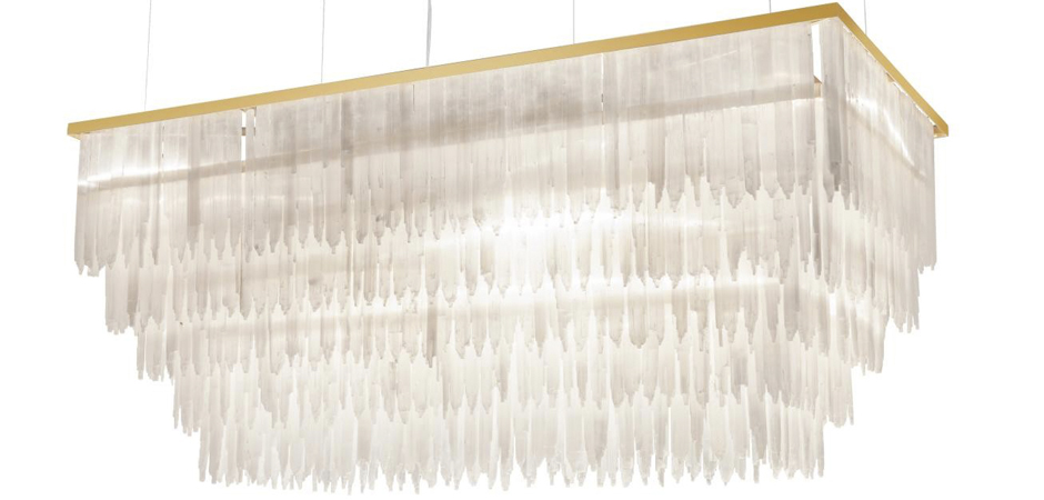 Люстра LAMP SELENITE RECT Люстра LAMP SELENITE RECT - Loft-Concept в Рязани
