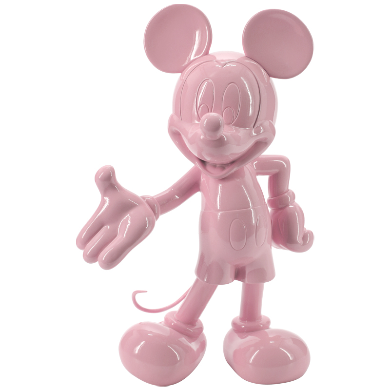 Статуэтка Mickey Mouse statuette pink Розовый Статуэтка Mickey Mouse statuette pink Розовый в Рязани | Loft Concept