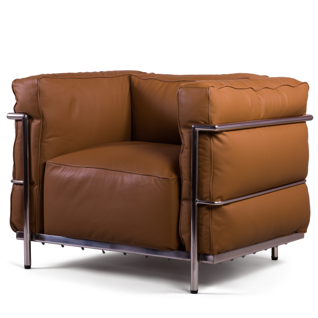 Кресло Le Corbusier LC3 brown Коричневый в Рязани | Loft Concept 